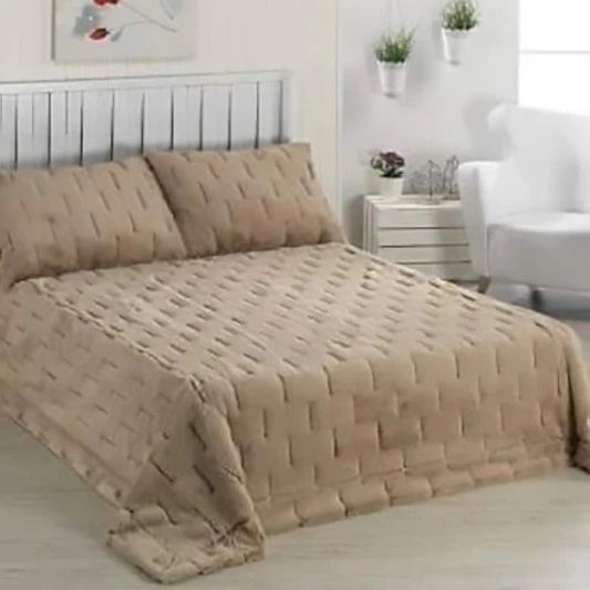 كاسا بطانية VINSON موديل G03 مع 2 وسادة (100% بوليستر ميكروفايبر، مقاس 230×250 سم)