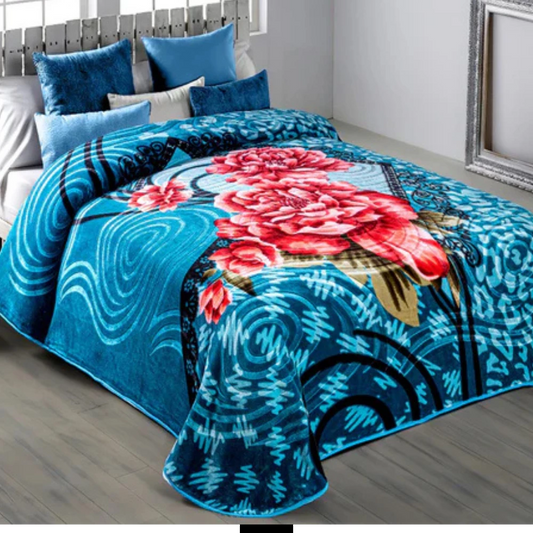 كاسا بطانية ( باجا هووم ) موديل 1007 (100% ميكروفايبر، مقاس 220×240 سم)