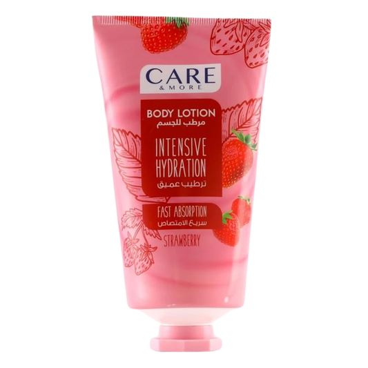 كير اند مور لوشن الجسم - فراولة - 150 مل
