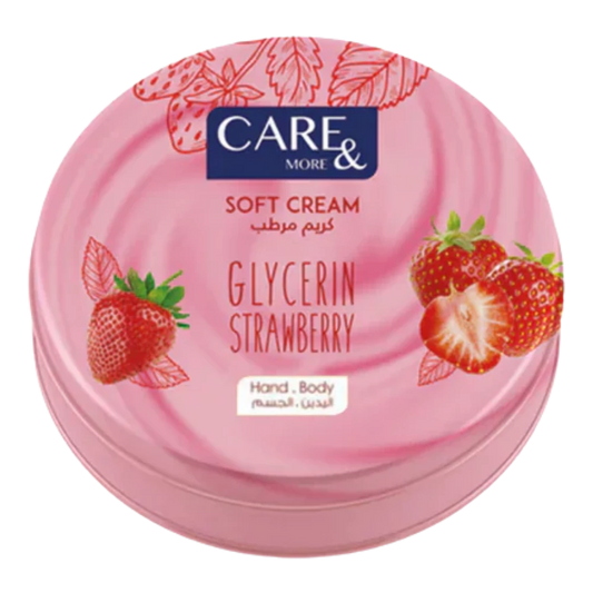 كير اند مور كريم لليدين والجسم الفراولة 75 مل