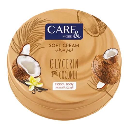 كير اند مور كريم لليدين والجسم جوز الهند 250 مل
