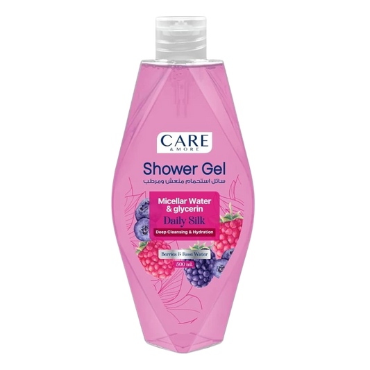 كير اند مور شاور جل سيجنيتشر ماء الورد والتوت 500 مل