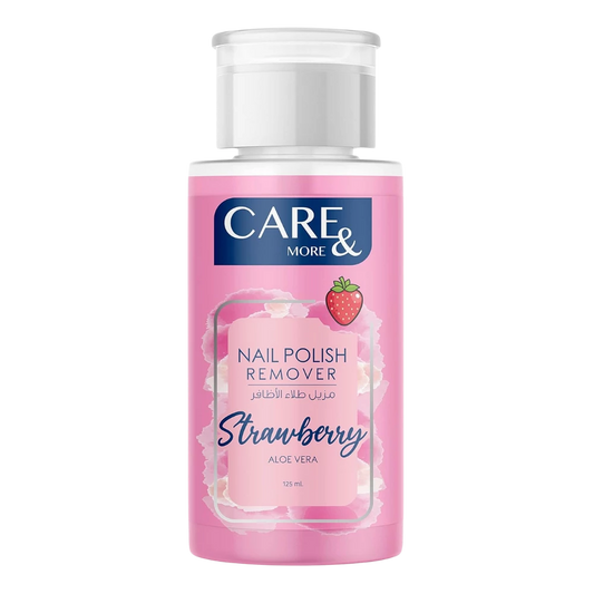 كير اند مور مزيل طلاء الأظافر بالفراولة 125 مل