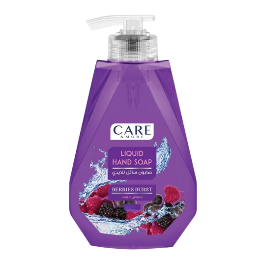 كير اند مور صابون سائل لليدين بروتين اللبن انتعاش التوت 350 مل