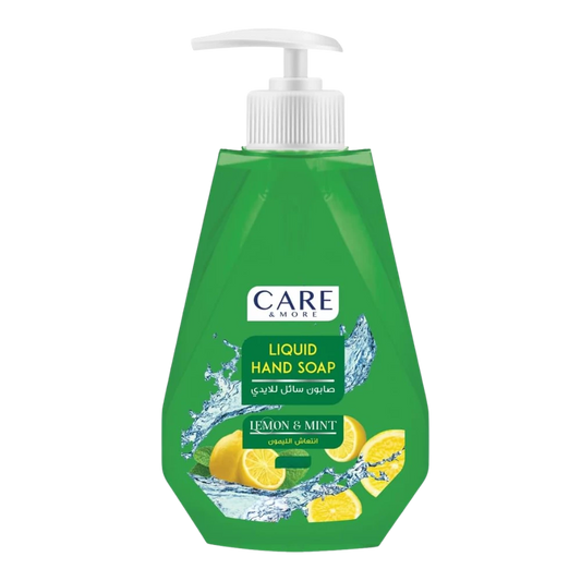كير اند مور صابون سائل لليدين بروتين اللبن الليمون بالنعناع 350 مل