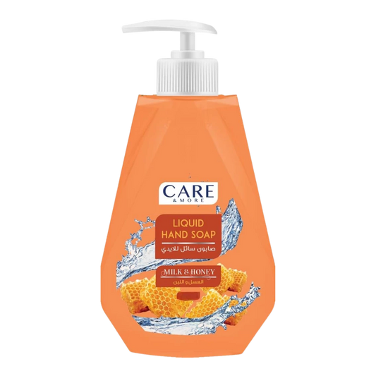 كير اند مور صابون سائل لليدين بروتين اللبن عسل و لبن 350 مل