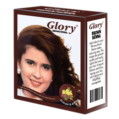 جلوري الحنه الهندية بني 10 جم