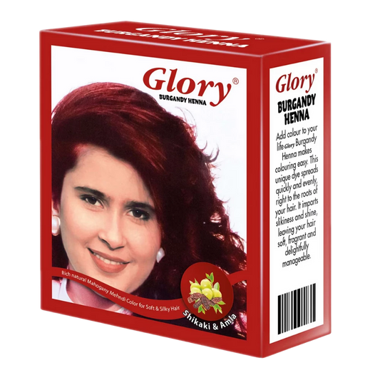 جلوري الحنه الهندية برغندي 10 جم