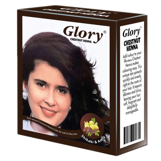 جلوري الحنه الهندية كستنائي 10 جم