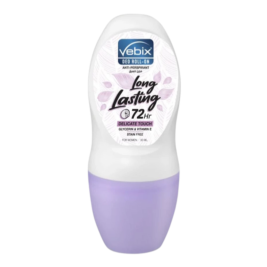 فيبكس رول أون مزيل عرق 72 ساعة ديليكيت تاتش للسيدات 50 مل