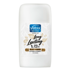 فيبكس ديو ستيك مزيل عرق 72 ساعة بلاك أند وايت للسيدات 50 مل