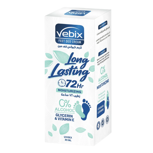 فيبكس ديو كريم للقدمين 72 ساعة 30 مل