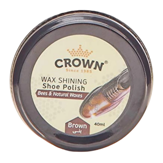 ورنيش شمعي كراون البني 40 مل