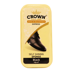 إسفنجة كراون للتلميع إكسبريس أسود