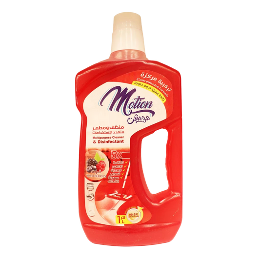 موشن منظف ومعقم متعدد الاستخدامات بالتوت البري 1 لتر