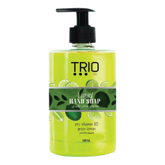 تريو برو صابون سائل لليدين بالليمون الأخضر المطهر لليدين 500 مل