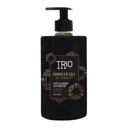 تريو شاور جل بالعود الملكي 800 مل