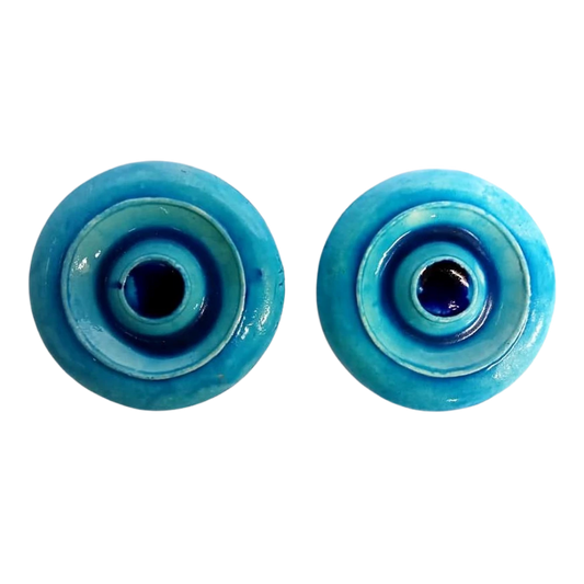 سعودي معلقة فنية سيراميك – عين زرقاء للحماية – 18 سم – SH5