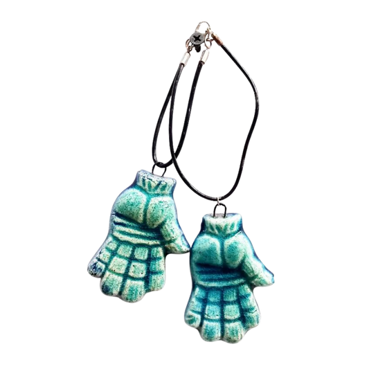 سعودي معلقة حائط سيراميك – كف مزخرف – 7×7 سم – SG12