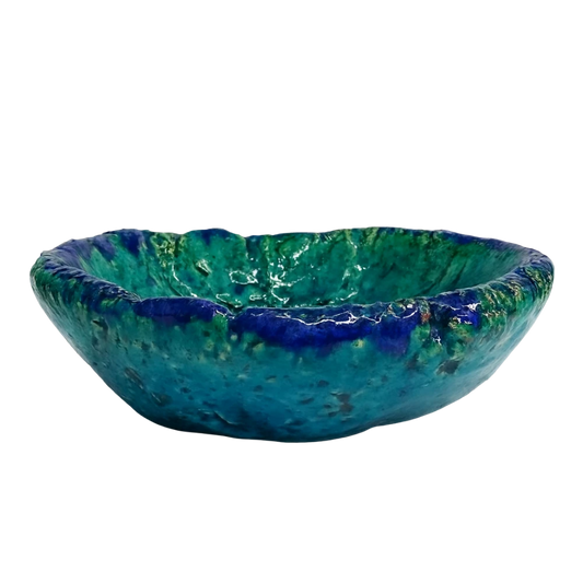 سعودي سلطانية ديكورية سيراميك – تصميم ريفي دائري – 15×15 سم – SD8