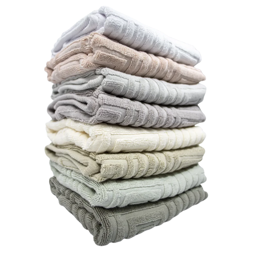 أب تاولز منشفة تركية 50 سم بحدود M(2) - قطعة واحدة - 50×90 - ألوان متعددة