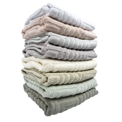 أب تاولز منشفة تركية 50 سم بحدود M(2) - قطعة واحدة - 50×90 - ألوان متعددة