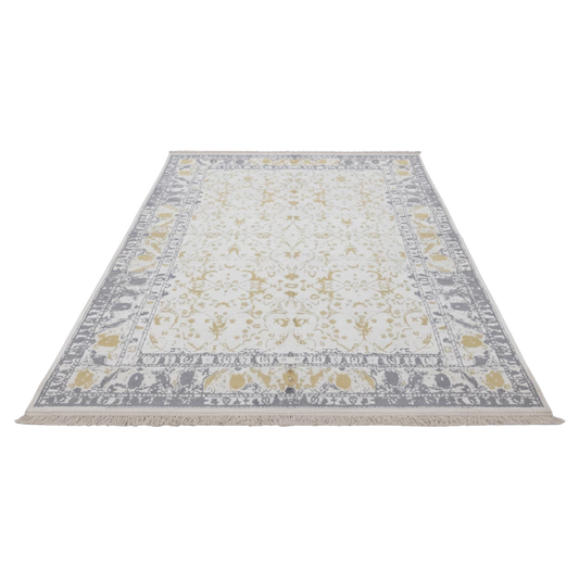 كايرو نوت سجادة عصرية يدوية من مزيج الحرير والقطن - ‎180×270 سم