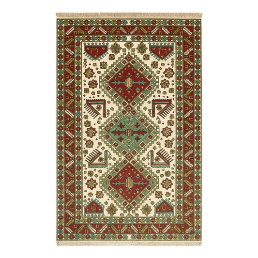 كايرو نوت سجادة شيرازي صوف يدوية (49 عقدة) - ‎203×288 سم