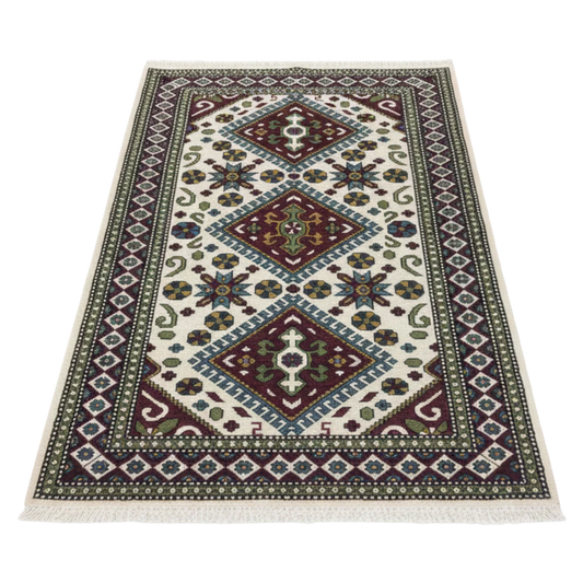 كايرو نوت سجادة شيرازي صوف يدوية (49 عقدة) - ‎150×200 سم