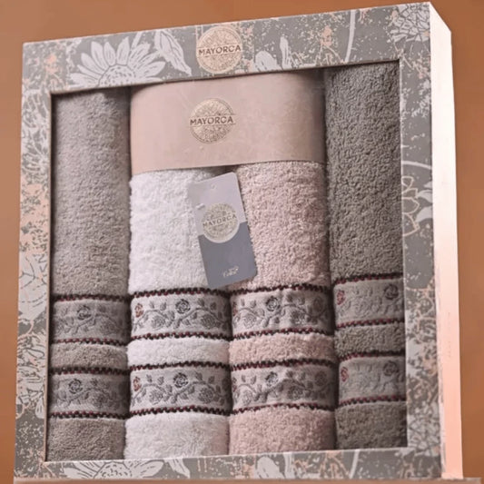 أب تاولز دوللي 6 - منشفة حمام كاملة - 90×155 - ألوان متعددة