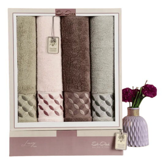 أب تاولز كاميليا - منشفة وجه كبيرة - 60×120 - ألوان متعددة