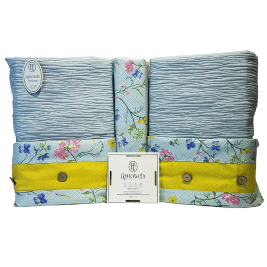 أب تاولز طقم أطفال - فيفر - 6 قطع - 180×255 - ألوان متعددة