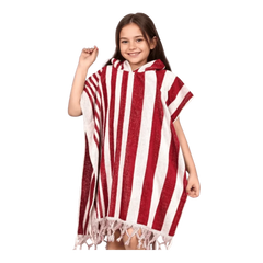 أب تاولز بونشو أطفال - متعدد المقاسات - ألوان متعددة