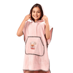 أب تاولز بونشو أطفال - صيفي - (8-12) سنوات - ألوان متعددة