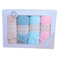 أب تاولز ليندا - منشفة وجه كبيرة - 60×120 - ألوان متعددة