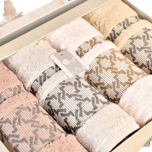 أب تاولز مارسيلـيا 2 - منشفة وجه - 50×90 - ألوان متعددة