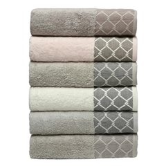 أب تاولز بوبـيلا 1 - منشفة وجه - 50×90 - ألوان متعددة