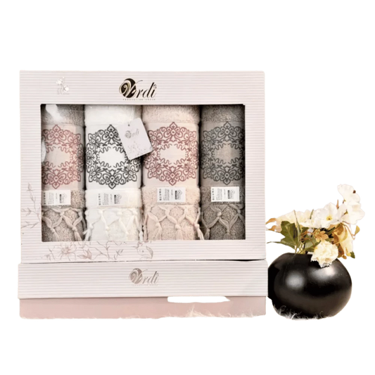 أب تاولز رانيا 2 - منشفة نصف حمام - 70×140 - ألوان متعددة