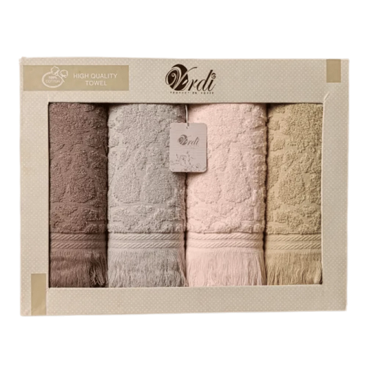 أب تاولز سلاملك - منشفة وجه كبيرة - 60×120 - ألوان متعددة