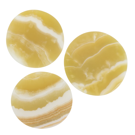 طبق مسطح من الألباستر – ٢٠ سم