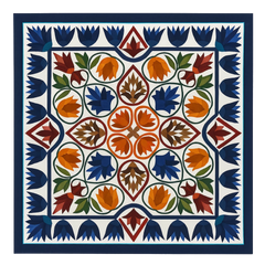 لوحة خيامية مصرية يدوية بنقوش هندسية تراثية