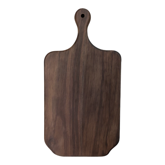 حجازه لوح تقطيع وتقديم مصنوع يدويًا من خشب الجوز