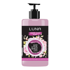 لونا صابون سائل بالورد والحليب - 500 مل