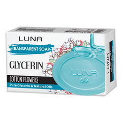 لونا صابون الجلسرين برائحة زهور القطن - 100 جم