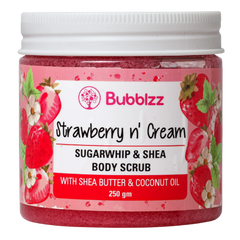 ببلز مقشر الجسم بالفراولة والكريمة - 250 جم