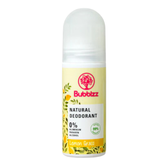 ببلز مزيل العرق الطبيعي برائحة عشبة الليمون - 80 مل