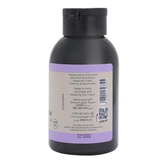 دويس اسينشيالز صابون استحمام بزيت اللافندر - 400 مل