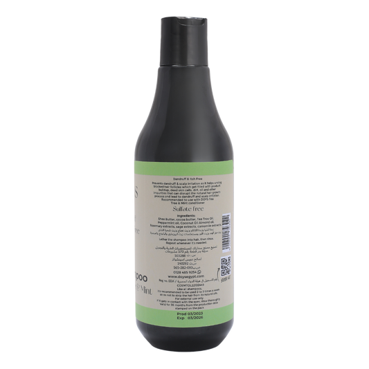 دويس شامبو بزيت شجرة الشاى و النعناع وداعا للقشرة و الحكة شامبو - 400 مل