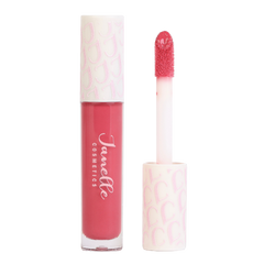 جانيل ملمع ومرطب للشفاه (فرشه) - وردي - 6 مل