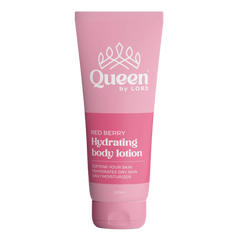 كوين باي لورد لوشن ترطيب الجسم برائحة التوت الأحمر - 200 مل